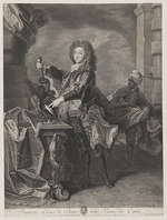 Drevet, Pierre - Portrait of Louis François de Bourbon, Prince of Conti (1717-1776)