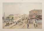 Diez, Samuel Friedrich - The Imperial post office and the School of Painting and Sculpture of the Moscow Art Society