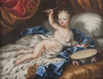 Ehrenstrahl, Anna Maria - Portrait of the King Charles XII of Sweden (1682-1718) as child