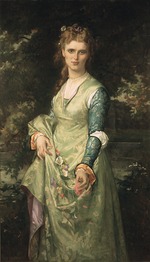 Cabanel, Alexandre - Christina Nilsson (1843-1921) as Ophelia