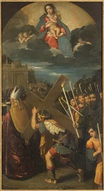 Scarsellino (Scarsella), Ippolito - Emperor Heraclius returns the True Cross to Jerusalem