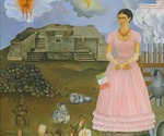 Kahlo, Frida - Self-Portrait on the Border Line Between Mexico and the United States