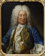 Mijtens (Meytens), Martin van, the Younger - Portrait of King Frederick I of Sweden (1676-1751)