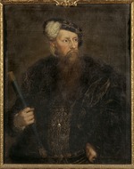 Pasch, Lorenz, the Younger - Portrait of the King Gustav I of Sweden (1496-1560)