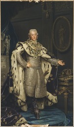 Roslin, Alexander - Portrait of King Gustav III of Sweden (1746-1792)