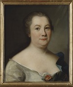 Anonymous - Portrait of the poet Hedvig Charlotta Nordenflycht (1718-1763)