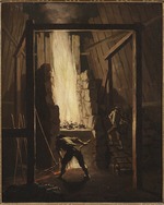 Hilleström, Pehr - Interior of the Copper Foundry in Falun