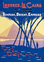 Rouchet, J. - Simplon-Orient-Express, Londres-le Caire