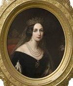 Adlersparre, Sophie - Portrait of Joséphine of Leuchtenberg (1807-1876), Queen of Sweden and Norway
