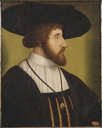 Anonymous - Portrait of the King Christian II of Denmark (1481-1559)