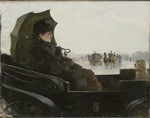 Pauli, Georg - Lady in a landau carriage, Paris