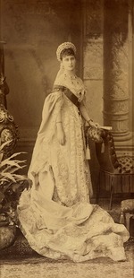 Bergamasco, Charles (Karl) - Portrait of Grand Duchess Elizaveta Fyodorovna (1864-1918), Princess Elizabeth of Hesse and by Rhine