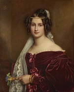Stieler, Joseph Karl - Portrait of Princess Maria Crescentia of Oettingen-Wallerstein (1806-1853)