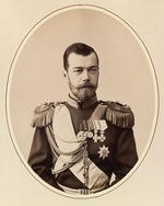 Levitsky, Sergei Lvovich - Portrait of Emperor Nicholas II (1868-1918) as Tsesarevich