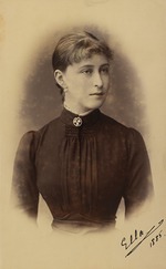 Levitsky, Sergei Lvovich - Portrait of Grand Duchess Elizaveta Fyodorovna (1864-1918), Princess Elizabeth of Hesse and by Rhine