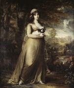 Breda, Carl Frederik von - Portrait of the opera singer Teresa Vandoni