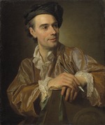 Roslin, Alexander - Portrait of the painter Claude-Joseph Vernet (1714-1789)