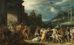 Stalbemt, Adriaen, van - The Horatii Entering Rome