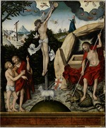 Cranach, Lucas, the Elder - Allegory of Law and Grace