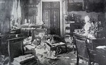Anonymous - The demolished study of Tsar Nicholas II at the Winter Palace