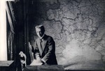 Anonymous - Prime Minister of the Russian Provisional Government Alexander Kerensky in his bureau in the Winter Palace