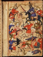 Anonymous - Illustration to the epic poem The Knight in the Panther's Skin by Shota Rustaveli