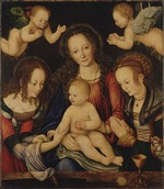 Cranach, Lucas, the Elder - Altarpiece of the Virgin, or so-called Princes' Altarpiece (central panel)
