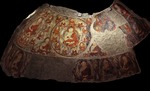 Central Asian Art - Fragment of the Fresco with Buddhas in the cupola of a grotto. From Kakrak (Bamiyan)