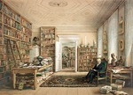Hildebrandt, Eduard - Alexander von Humboldt at his Library