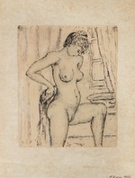 Kogan, Nina Iosifovna - Nude Woman in her Bath