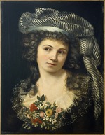Courbet, Gustave - Portrait of a young Lady