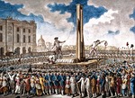 Anonymous - The Execution of Louis XVI in the Place de la Revolution on 21 January 1793