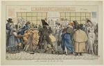 Bergeret, Pierre-Nolasque - Dawdlers of the Rue du Coq or The Martinet's printshop