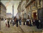 Béraud, Jean - Workers leaving the Maison Paquin, in the Rue de La Paix