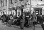 Anonymous - Queue outside a food shop in Moscow