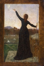 Puvis de Chavannes, Pierre Cécil - The Balloon or The defense of Paris