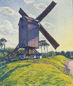 Rysselberghe, Théo van - Kalf Mill in Knokke or Windmill in Flanders