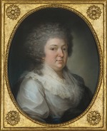 Schröder, Johann Heinrich - Portrait of Friederike Charlotte Louise Riedesel Freifrau zu Eisenbach (1746-1808)