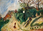 Soutine, Chaim - Landscape with Figures (Paysage avec personnages)