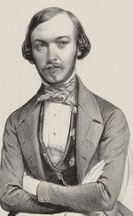 Menut, Adolphe - Portrait of the composer Alexandre Batta (1816-1902)