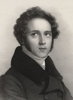 Anonymous - Portrait of the composer Vincenzo Bellini (1801-1835)