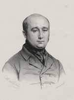 Menut, Adolphe - Portrait of the composer Frédéric Bérat (1801-1855)