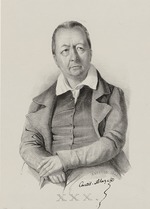 Laurens, Jules - Portrait of the composer François Henri Joseph Castil-Blaze (1784-1857)