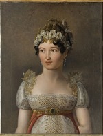 Wicar, Jean-Baptiste Joseph - Portrait of Caroline Bonaparte (1782-1839), Princesse Française, Grand Duchess of Berg and Cleves, Queen Consort of Naples