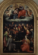 Del Colle, Raffaellino - The Assumption and Coronation of the Virgin