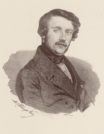Menut, Adolphe - Portrait of the composer Gaetano Donizetti (1797-1848)