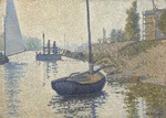 Signac, Paul - Ponton de la Félicité at Asnières (Opus no. 143)