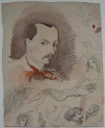 Baudelaire, Charles - Self-Portrait