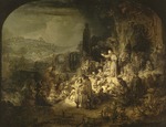 Rembrandt van Rhijn - The Preaching of Saint John the Baptist