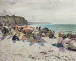 Laurent-Gsell, Lucien - Beach at Dieppe